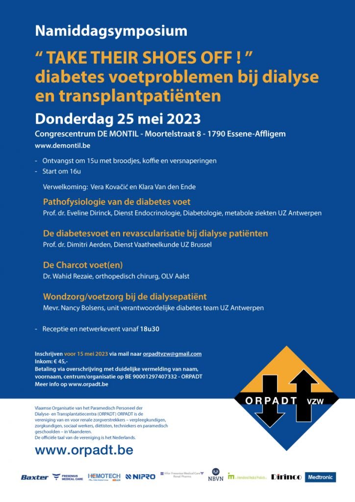 Diabetes voetproblemen bij dialyse en transplantpatienten