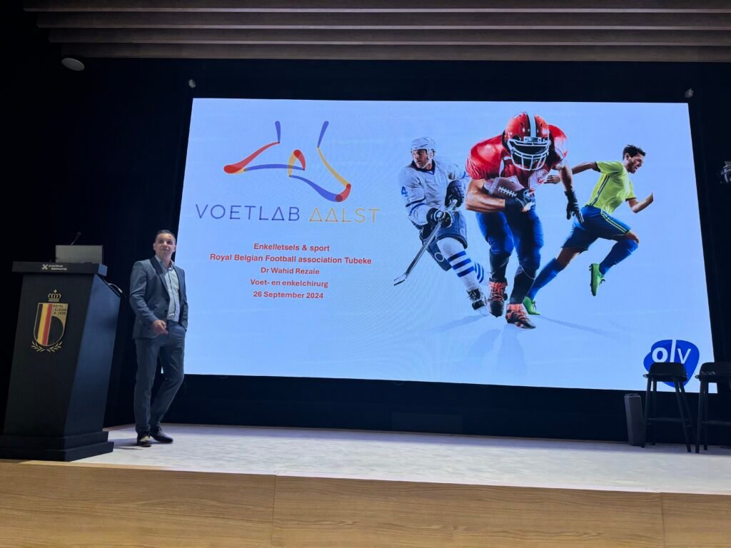 Dr. Rezaie & Dr. Faict bij de Royal Belgian Football Association